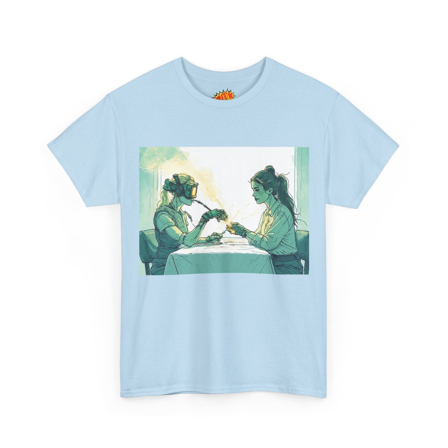 Robot Hands Manicure Scene T-Shirt *Multiple Colors*