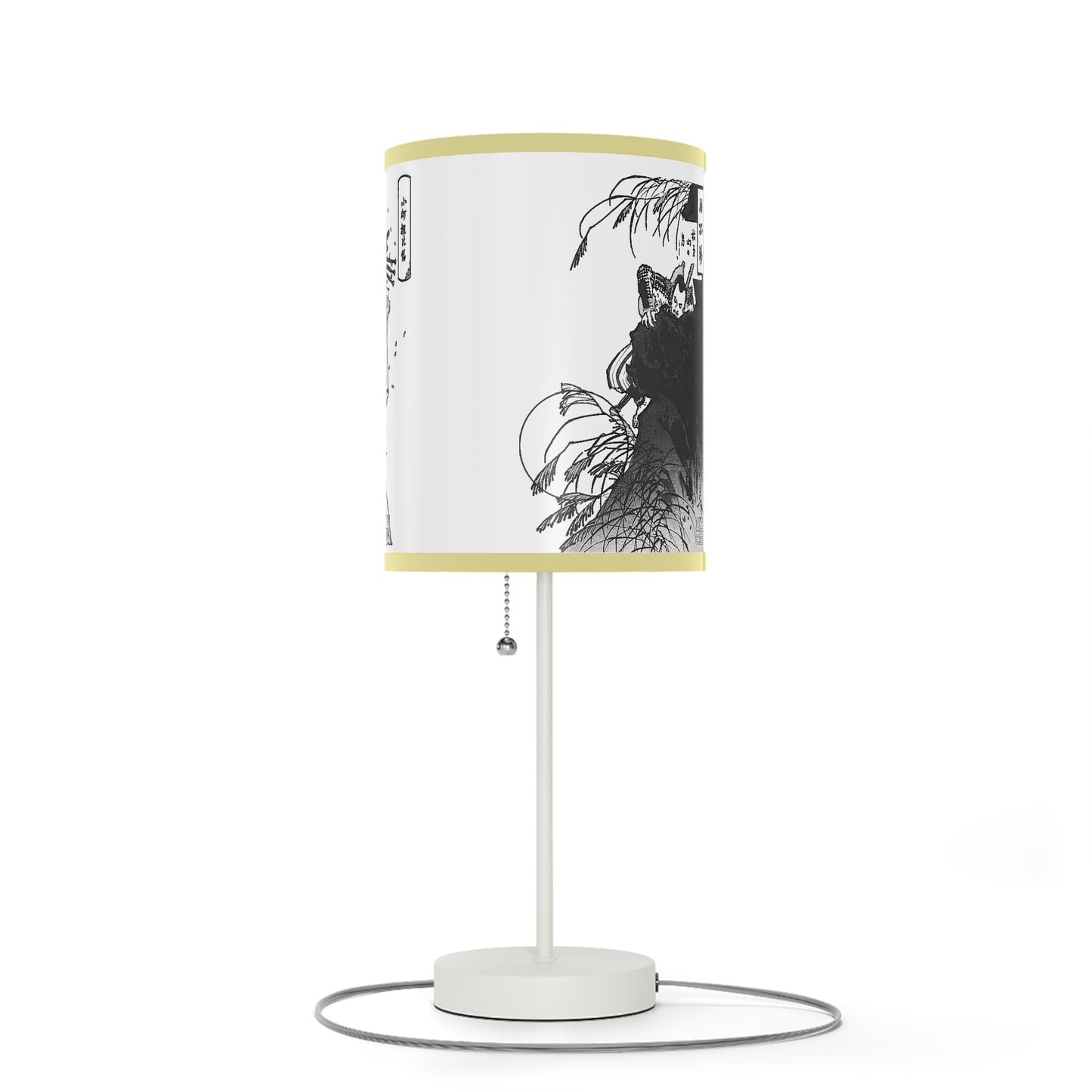 Japanese Woodcut Lamp