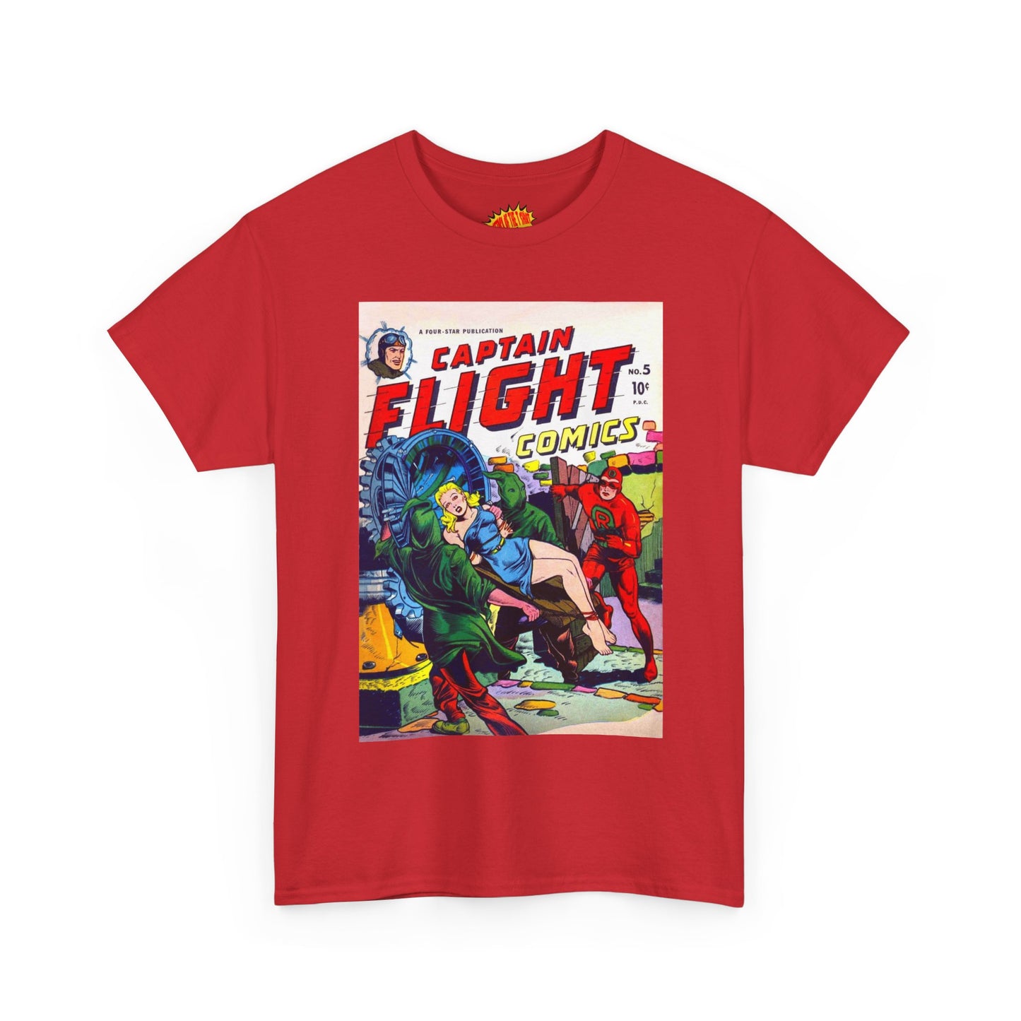 Captain Flight No. 5 Comic Tee Shirt *Multiple Colors*