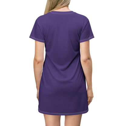 Exciting Comics #53 feat. Miss Masque T-Shirt Dress Purple