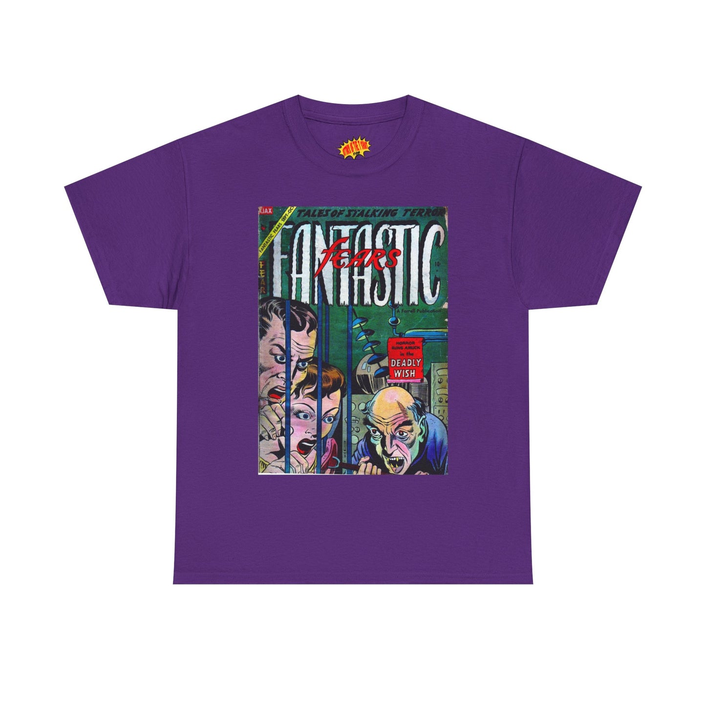 Fantastic Fears September - October Comic Tee Shirt *Multiple Colors*