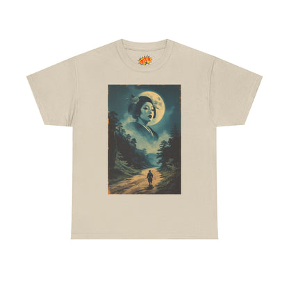 Traveller w/Full Moon Cloud Woman T-Shirt