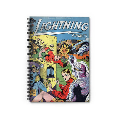 Lightning Comics February Spiral Notebook