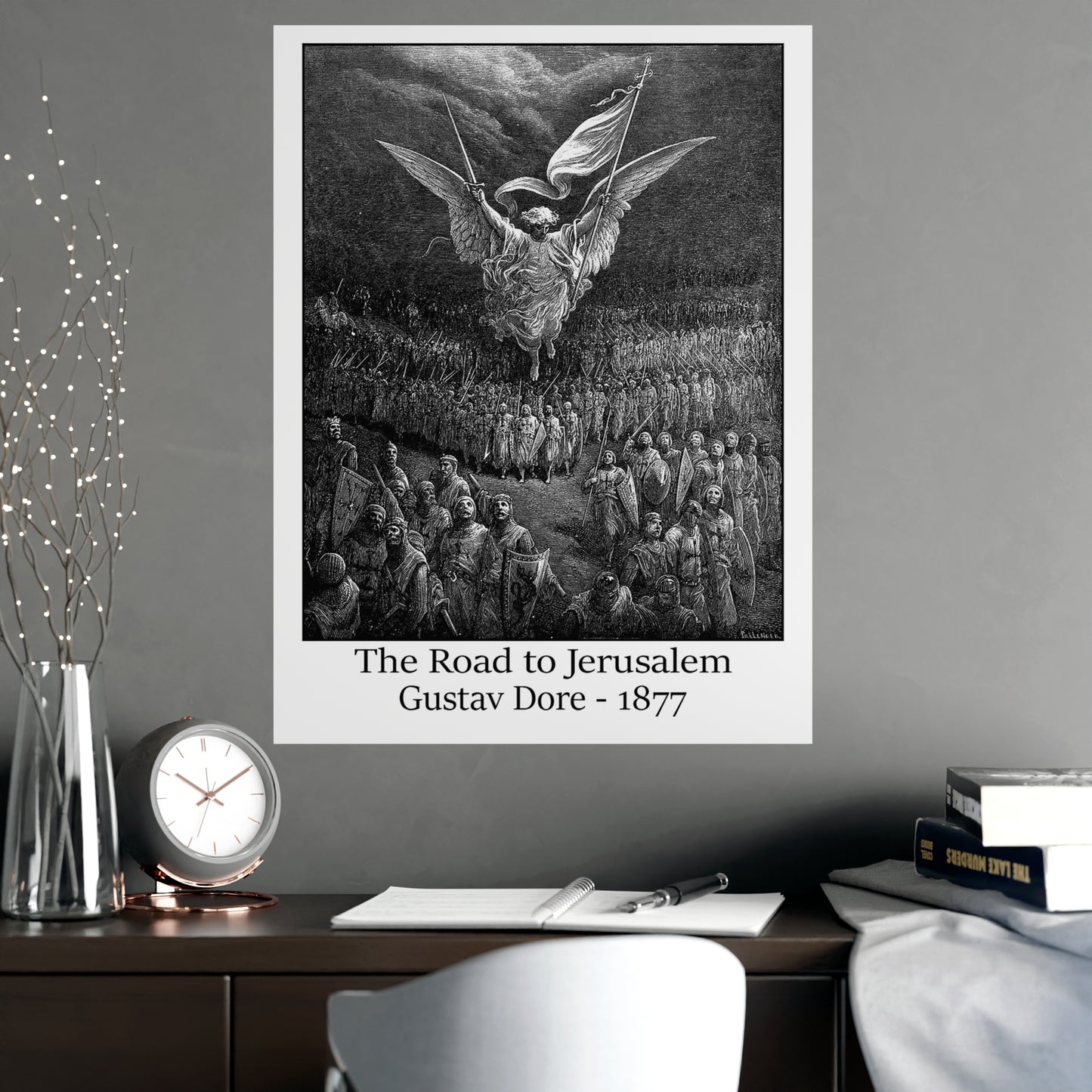 The Road to Jerusalem - Gustav Dore, 1877