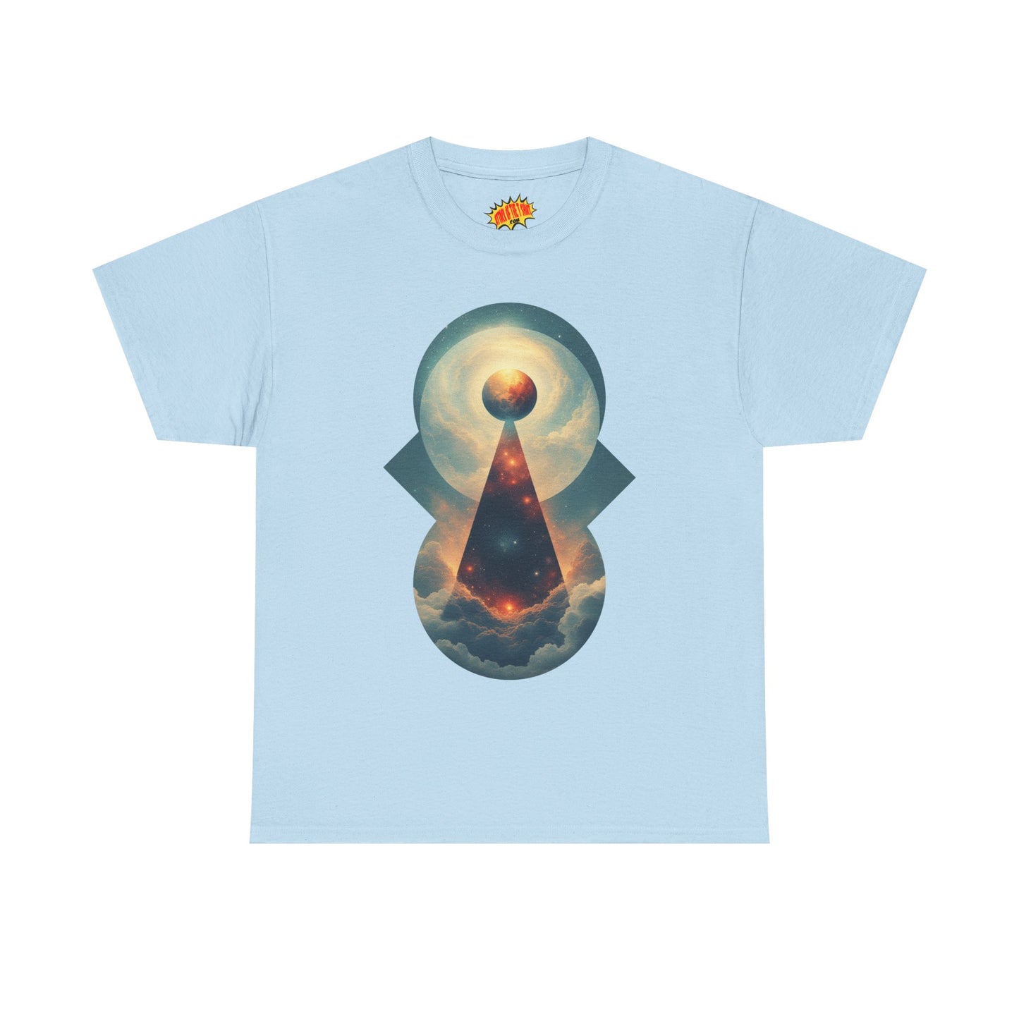 Geometric Galaxy Graphic Space Art Tee Shirt *Multiple Colors*