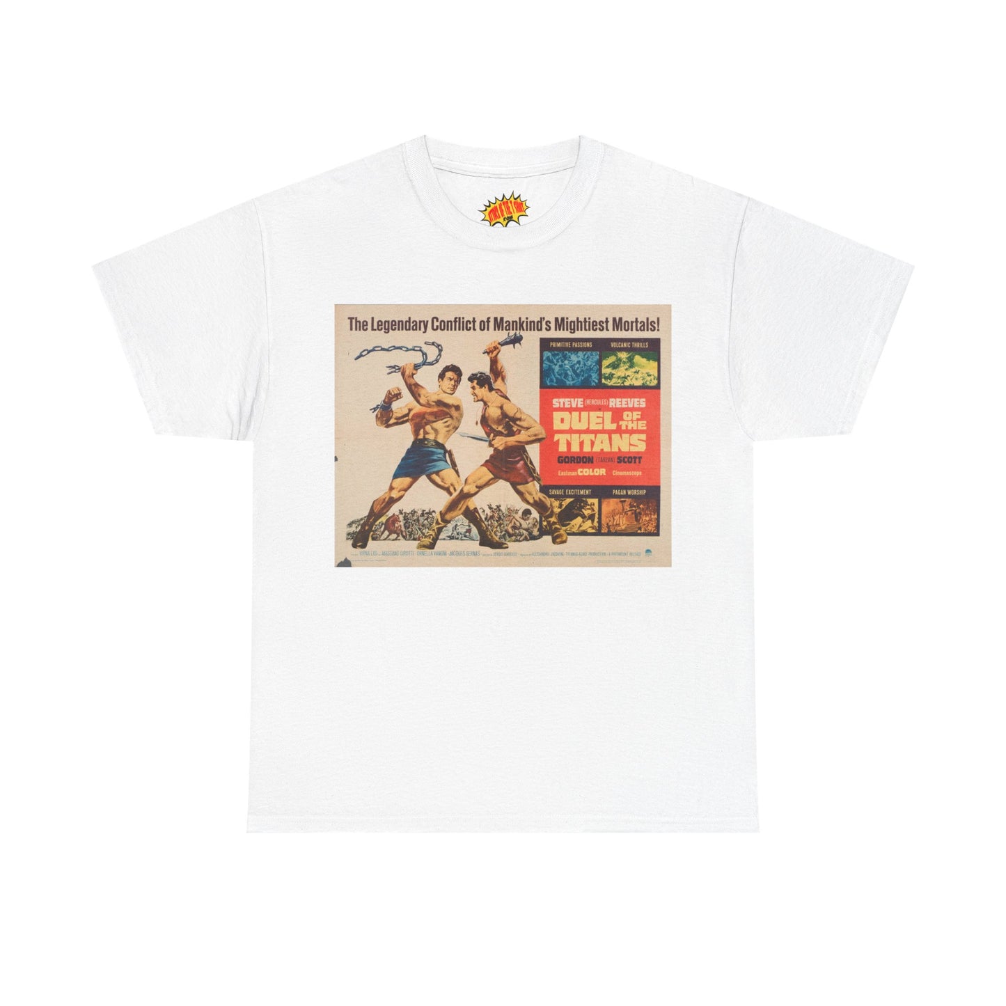 Duel of the Titans Movie Poster T-Shirt *Multiple Colors*