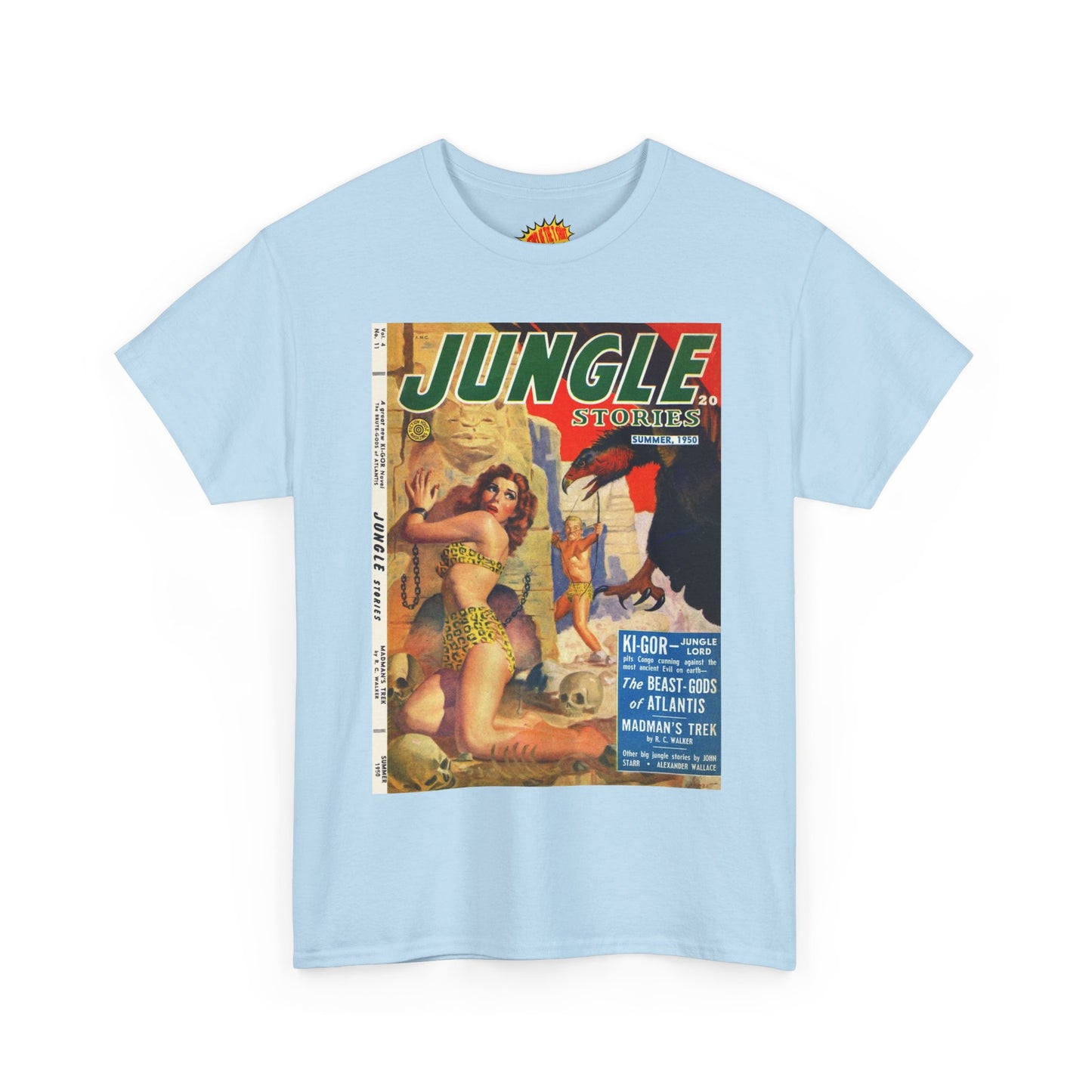 Jungle Stories Summer 1950 Comic Tee Shirt *Multiple Colors*