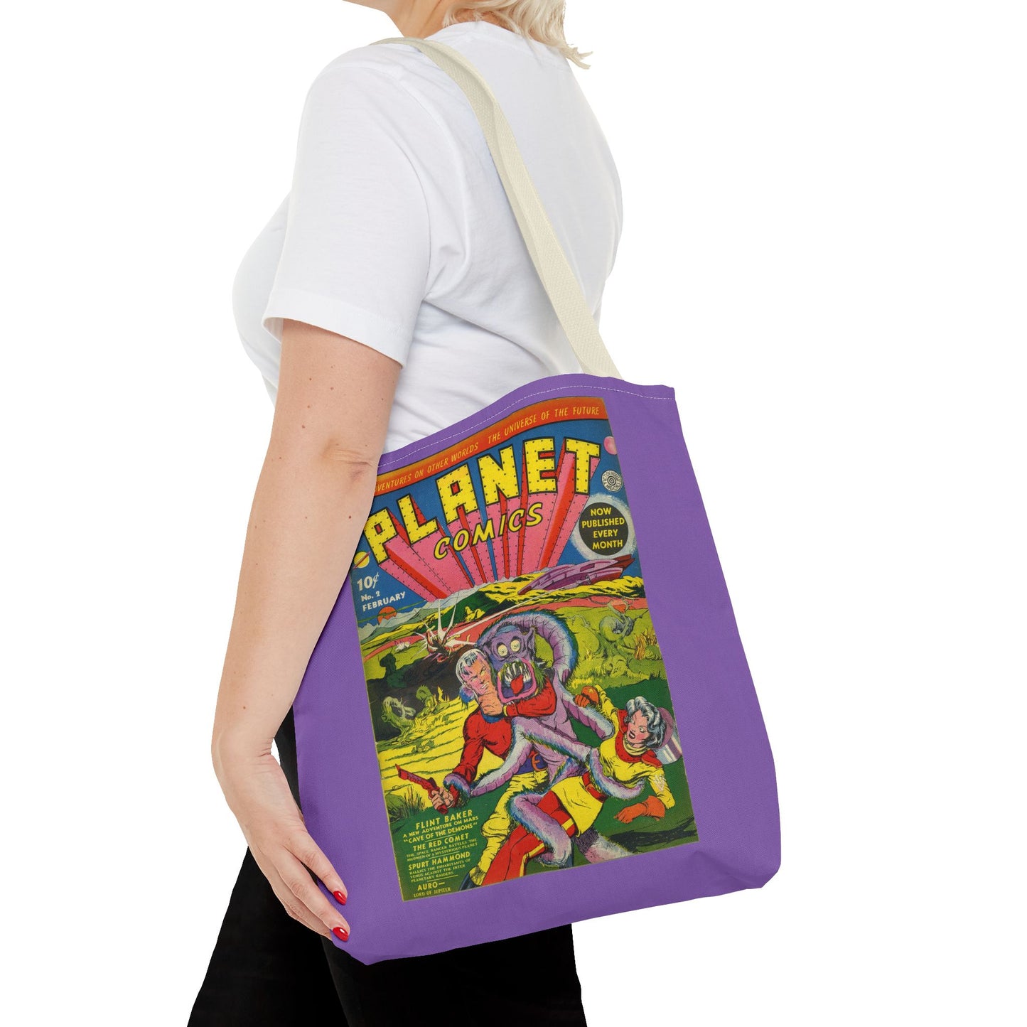 Planet Comics #2 Tote Bag