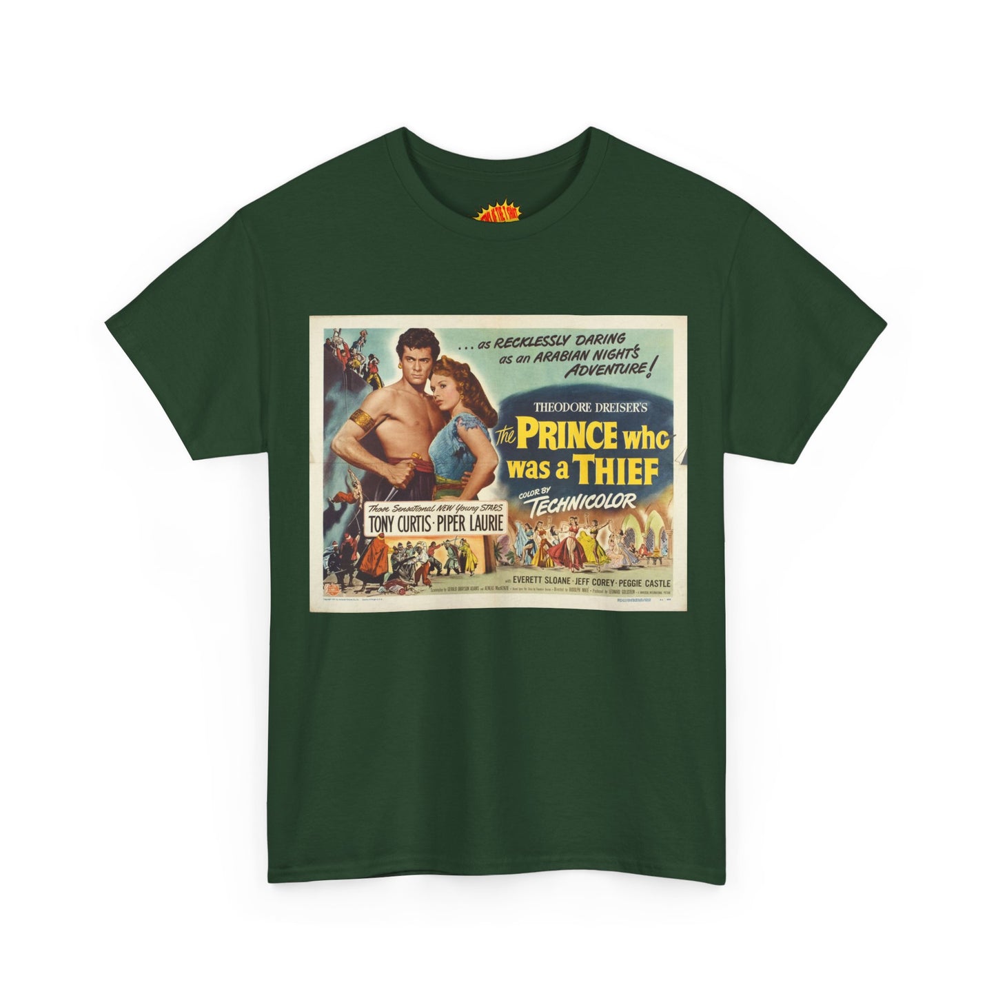 The Prince Who was a Thief Movie Poster T-Shirt *Multiple Colors*