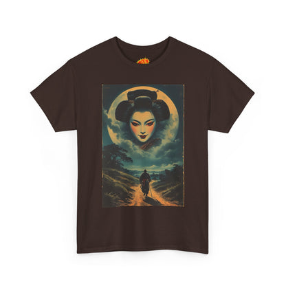 Walking Samurai w/Geisha Moon T-Shirt