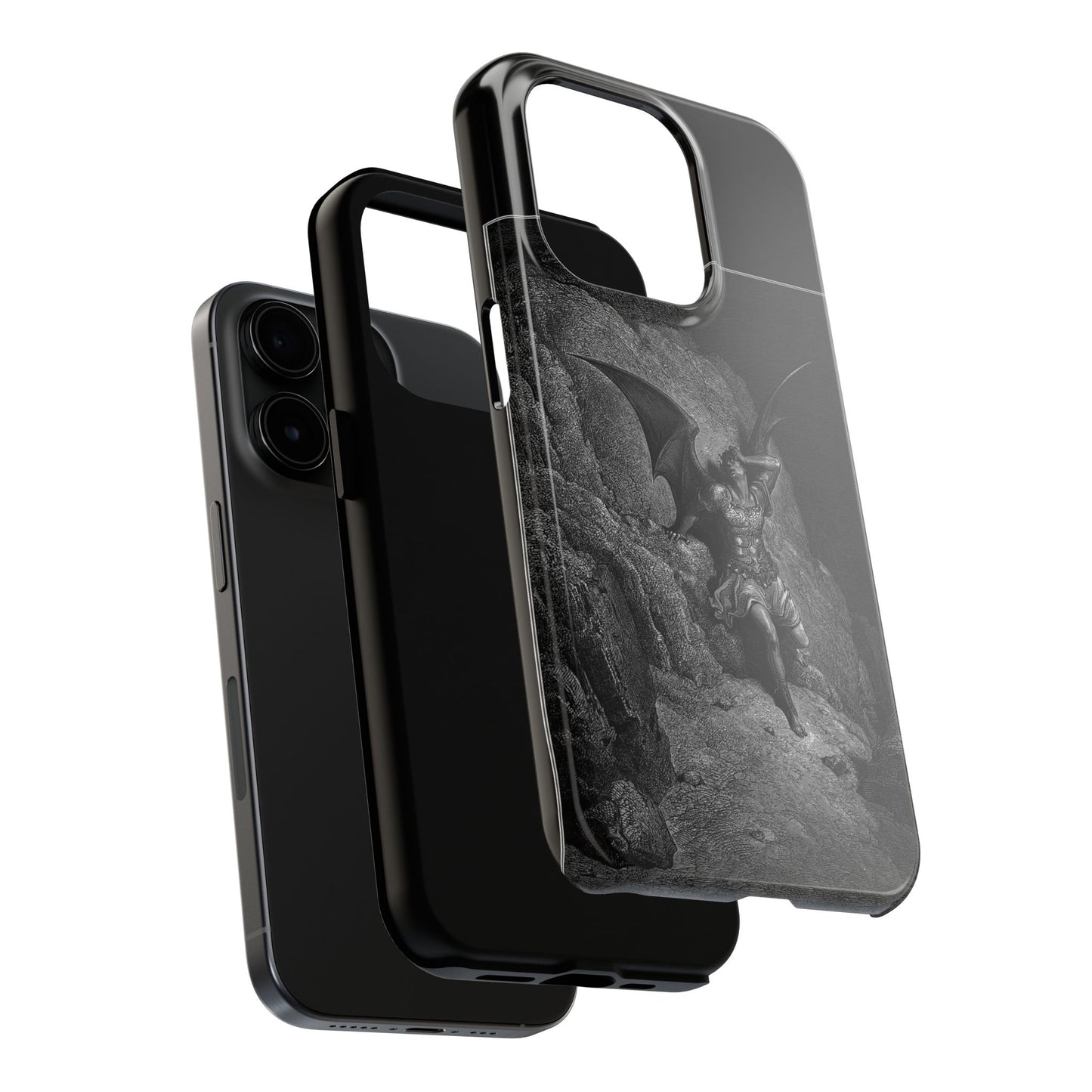 Lucifer by Gustave Dore iPhone Case *Many Sizes Available*
