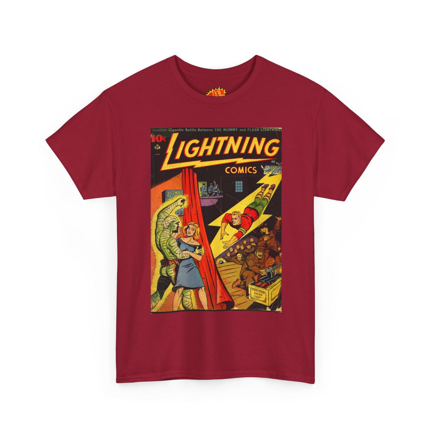 Lightning Comics April Comic Tee Shirt *Multiple Colors*