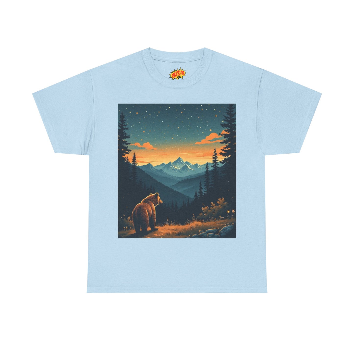 Mountain Bear Sunrise Scene T-Shirt *Multiple Colors*