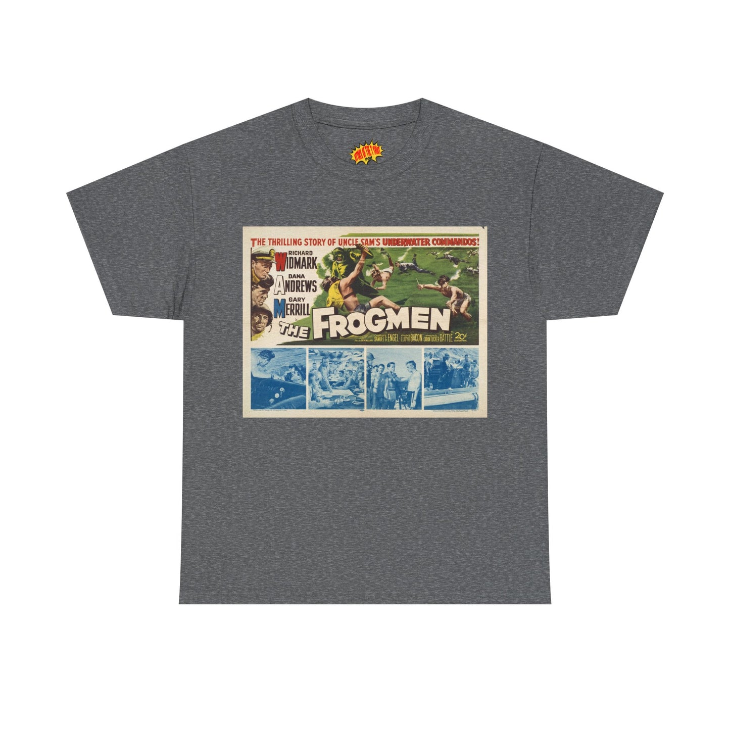 The Frogmen Movie Poster T-Shirt *Multiple Colors*