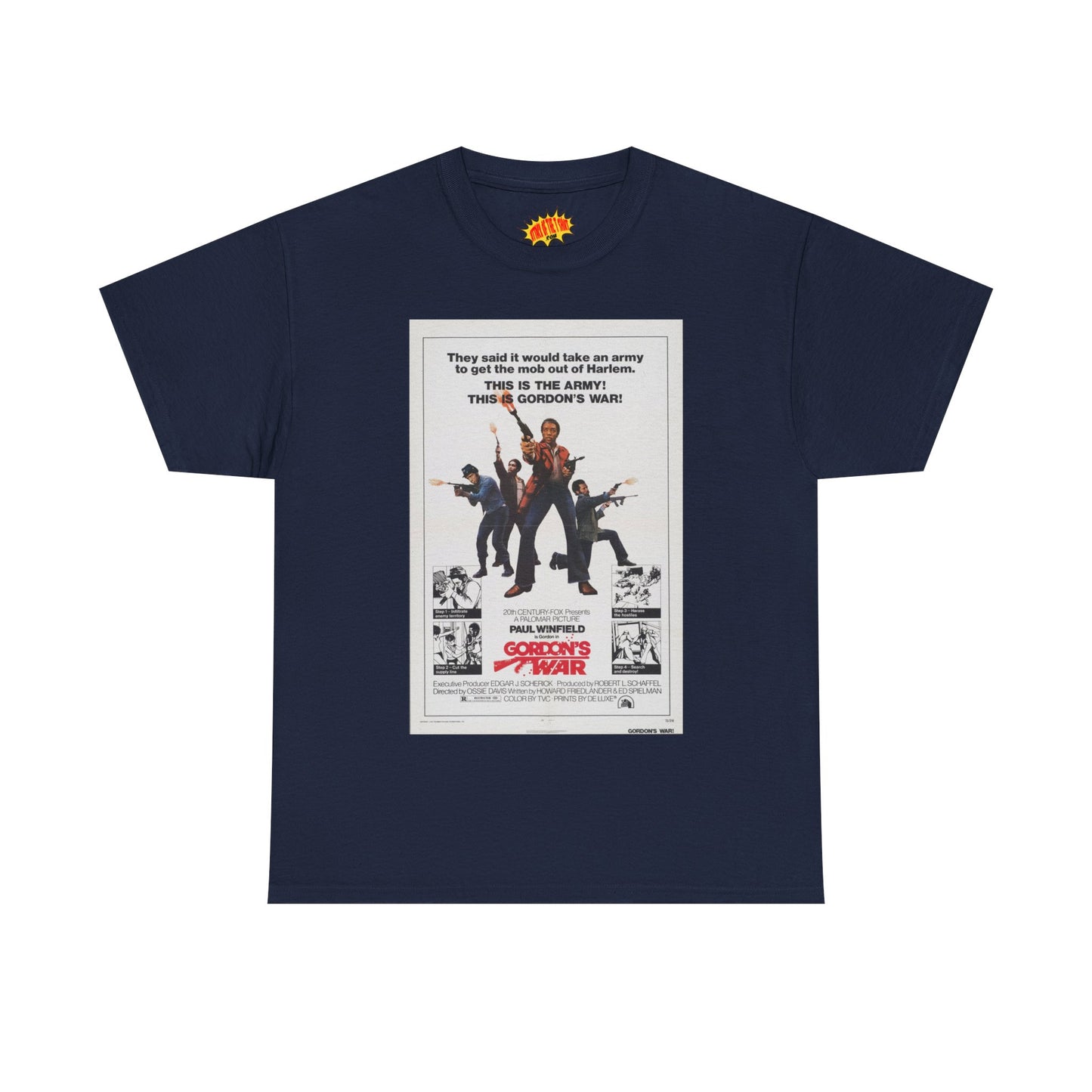 Gordon's War Movie Poster T-Shirt *Multiple Colors*