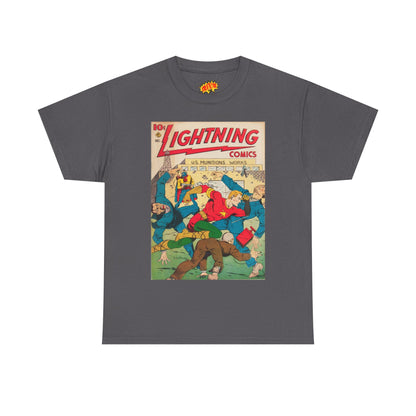 Lightning Comics Dec. Comic Tee Shirt