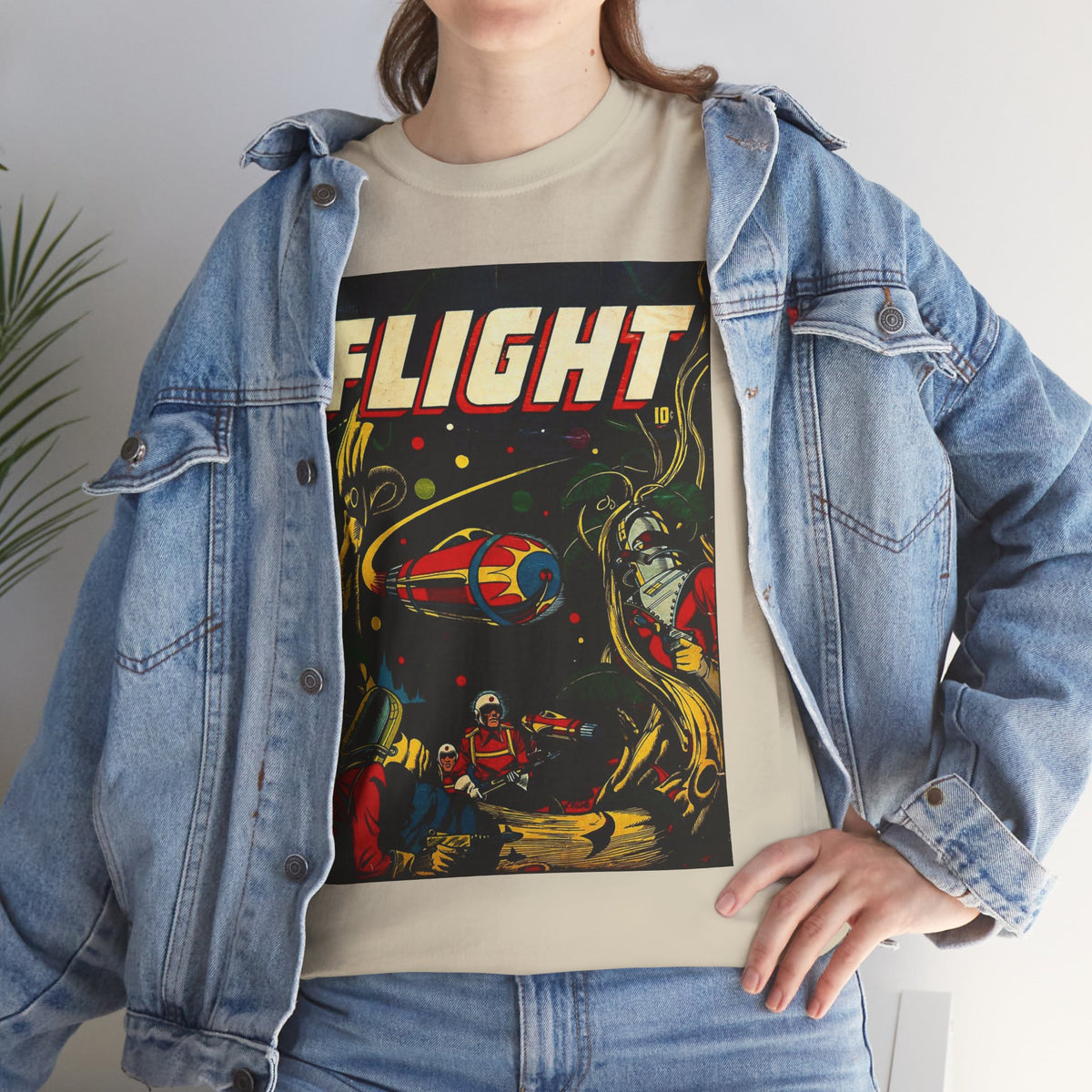 Captain Flight Comic Book Tee Shirt