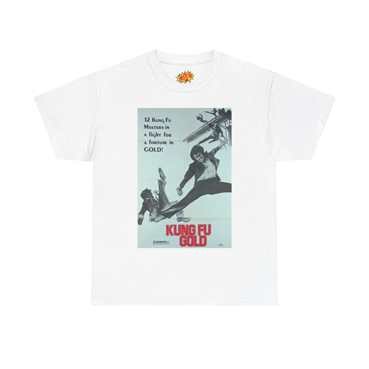 Kung Fu Gold Movie Poster T-Shirt *Multiple Colors*
