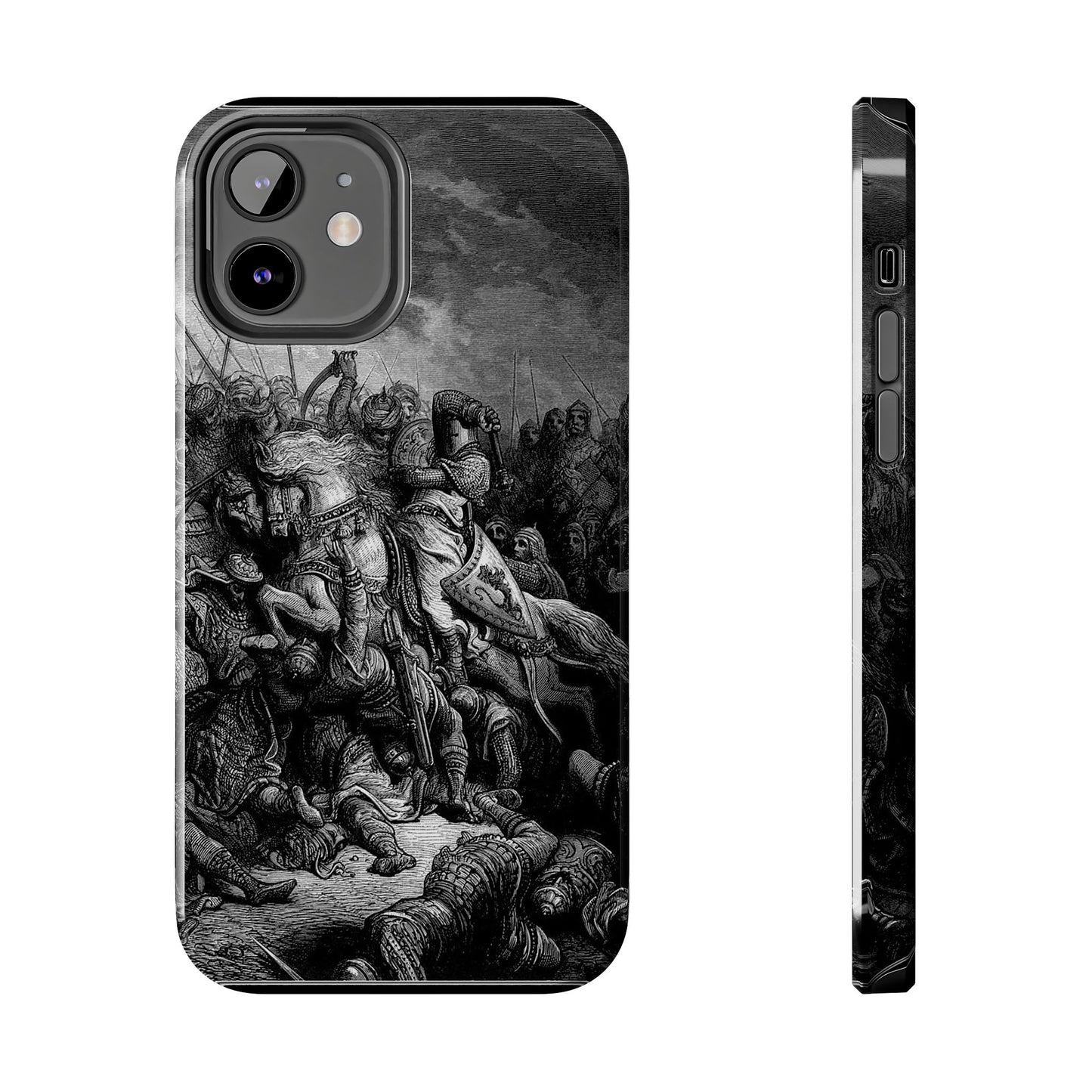 Richard and Saladin by Gustave Dore iPhone Case *Many Sizes Available*
