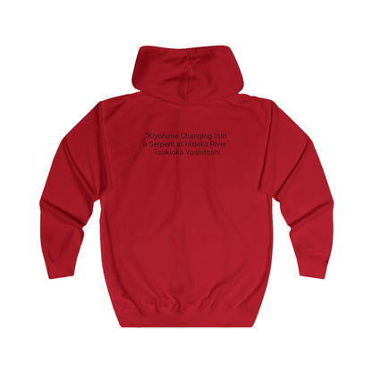 Kiyohime - 36 Ghosts Deluxe Full Zip Hoodie, Many Colors and Sizes