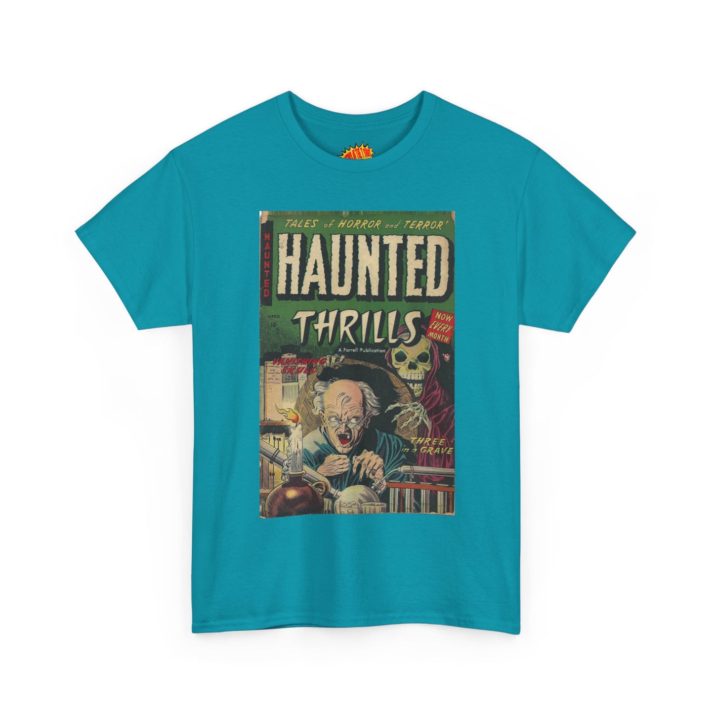 Haunted Thrills April Comic Tee Shirt *Multiple Colors*