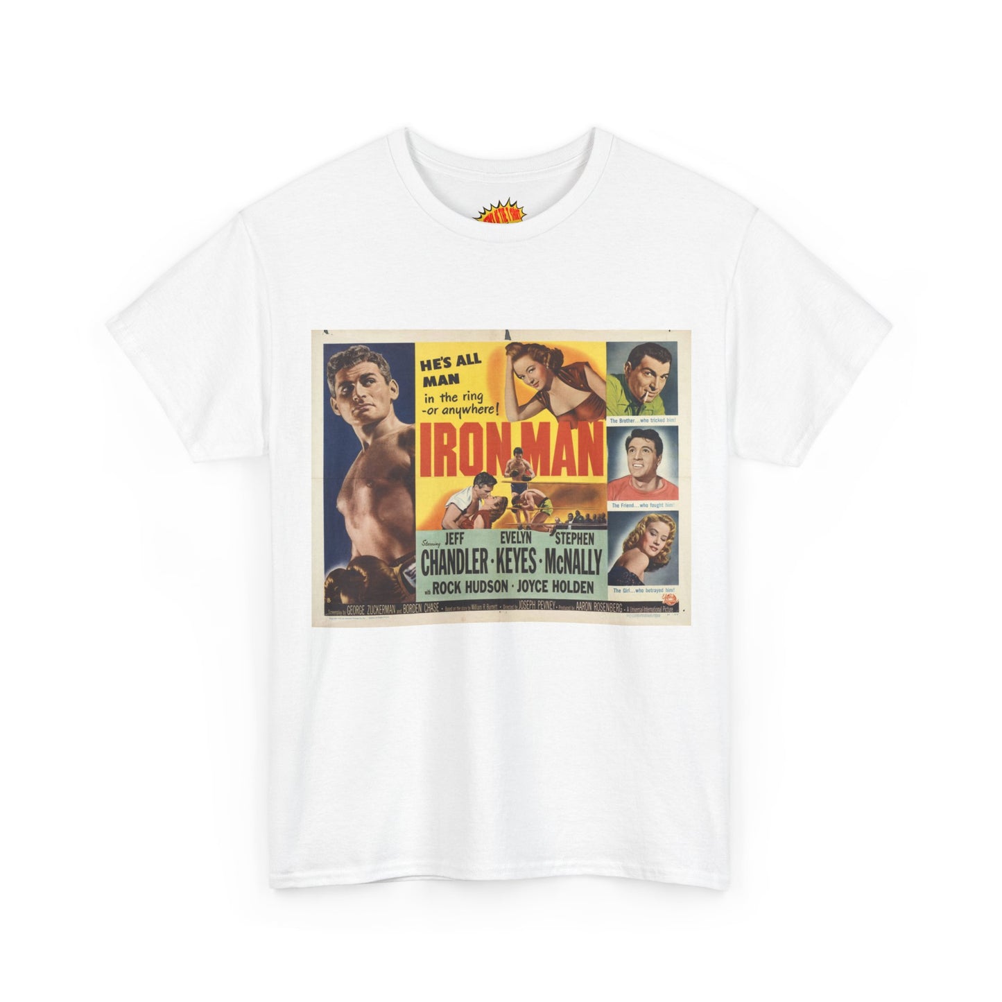 The Iron Man Movie Poster T-Shirt *Multiple Colors*