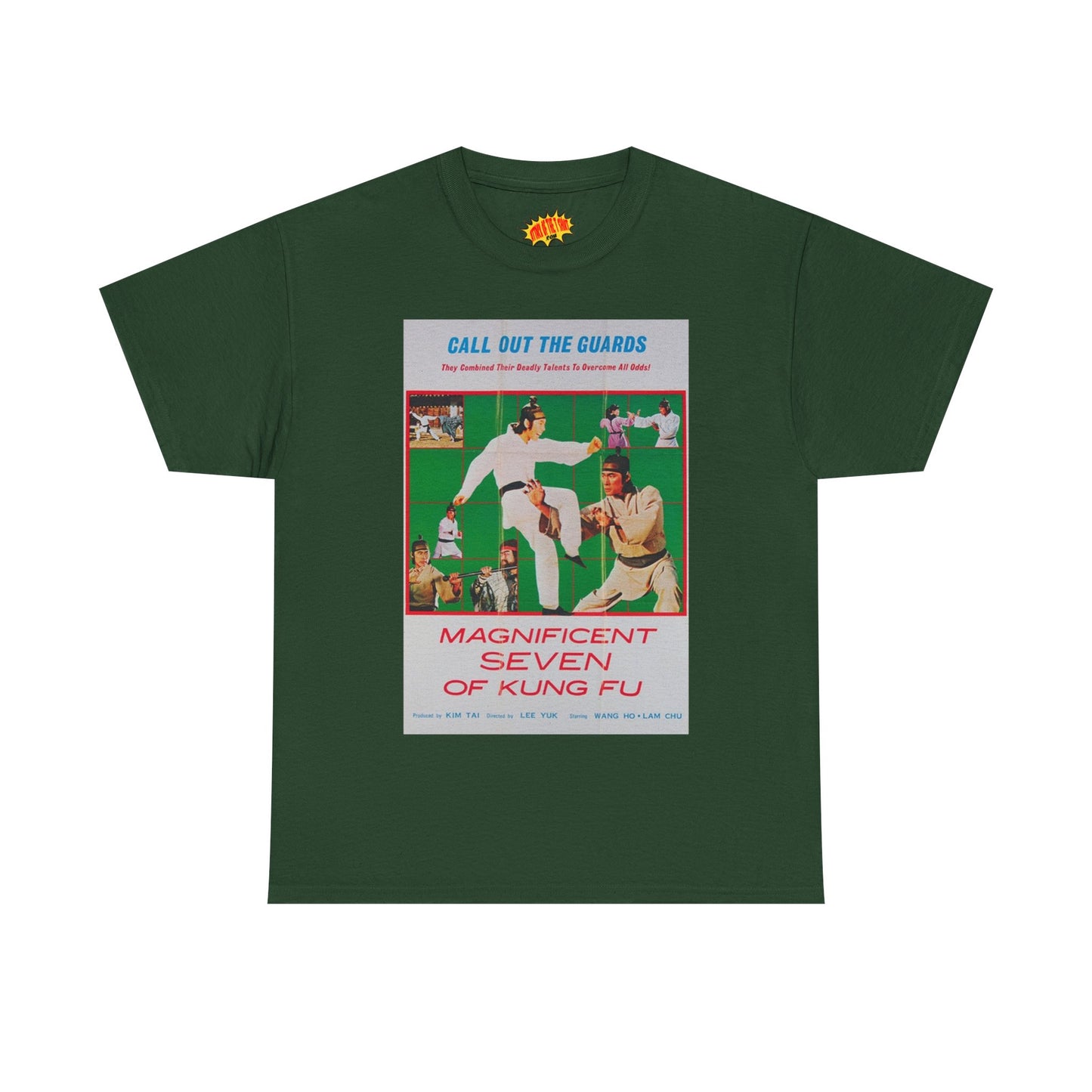 Magnificent Seven of Kung-Fu Movie Poster T-Shirt *Multiple Colors*