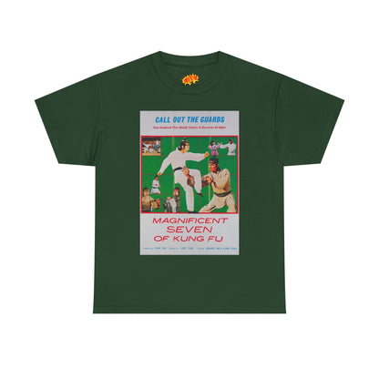Magnificent Seven of Kung-Fu Movie Poster T-Shirt