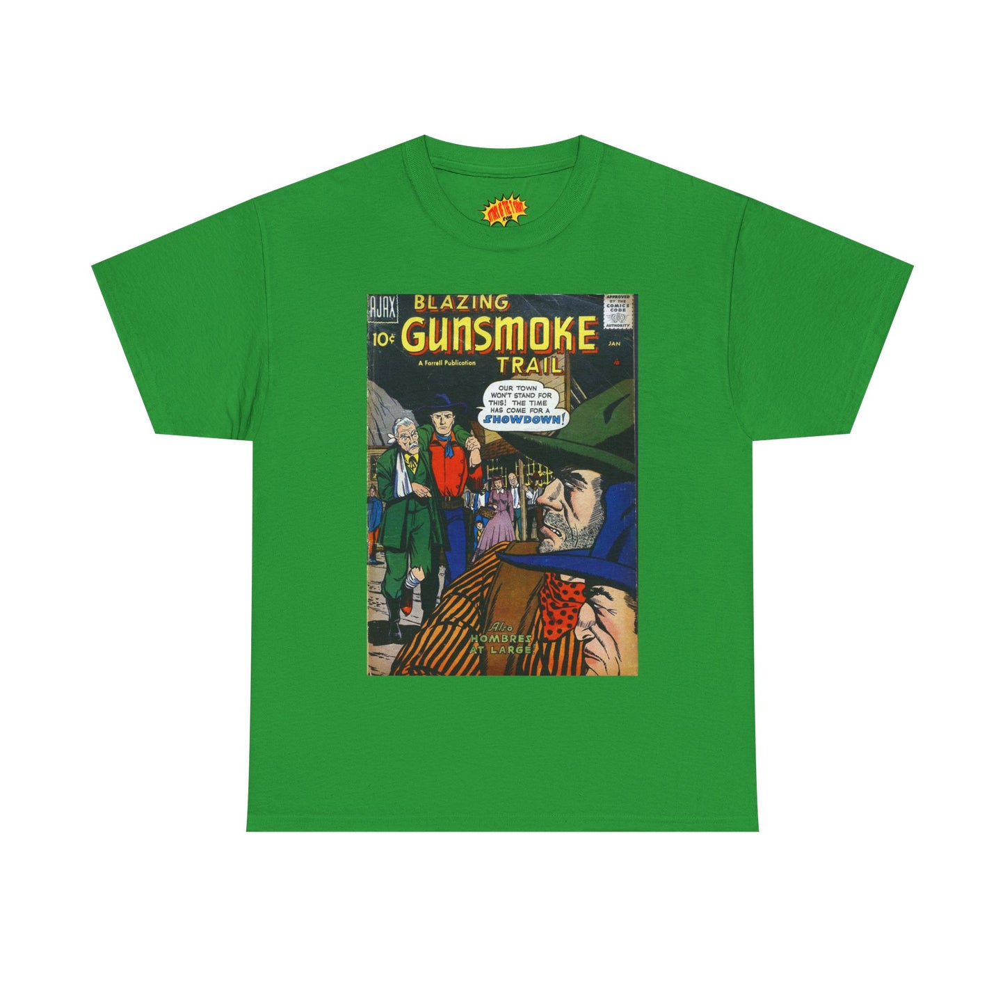 Gunsmoke Trail January Comic Tee Shirt *Multiple Colors*