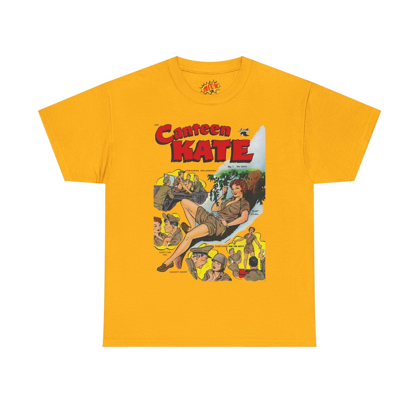 Canteen Kate #1 - Heavy Cotton Tee *Many Sizes and Colors Available*