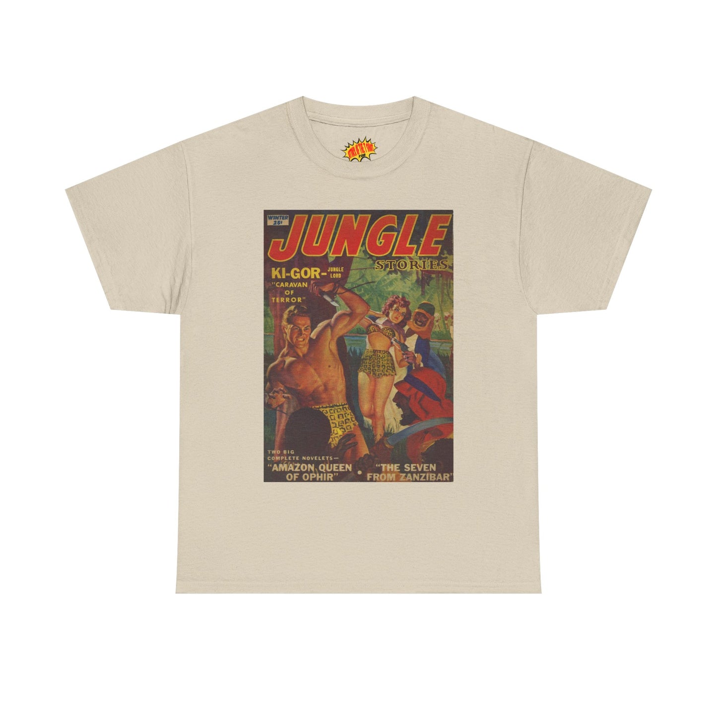 Jungle Stories Winter Comic Tee Shirt *Multiple Colors*