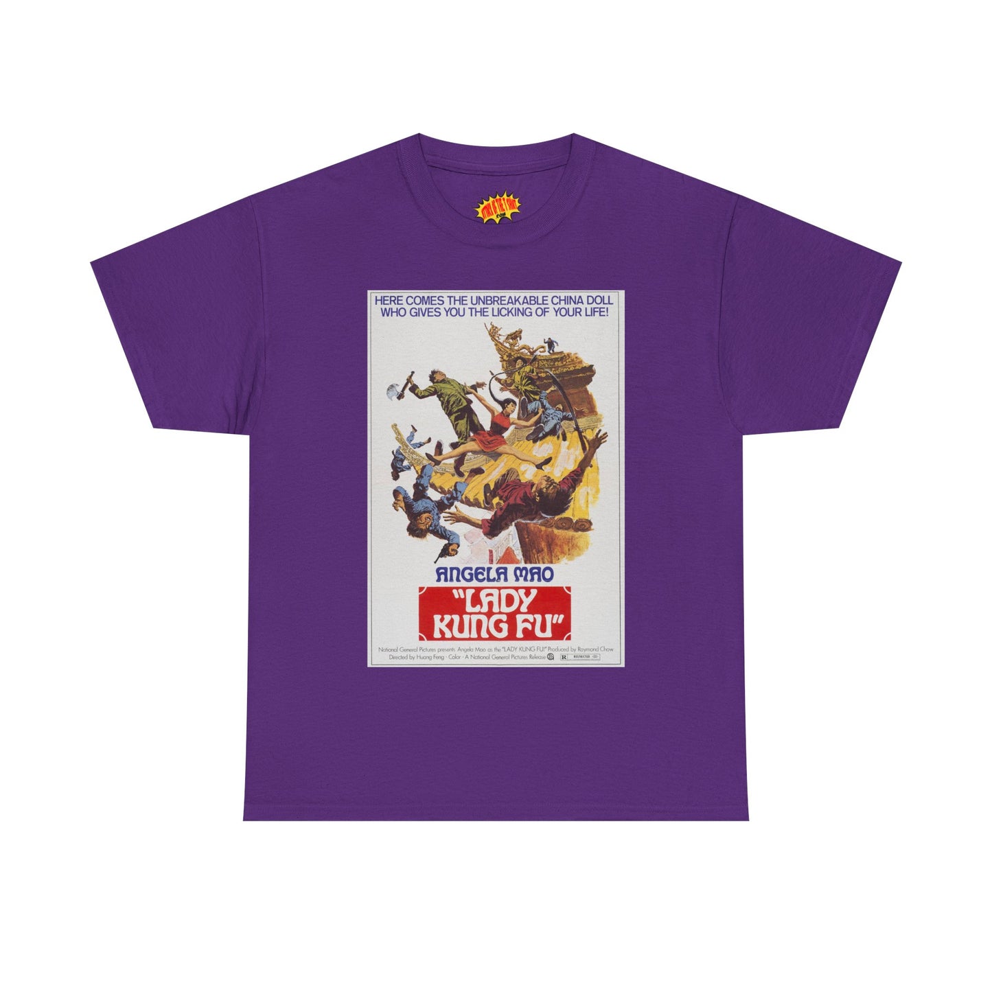 Lady Kung-Fu Movie Poster T-Shirt *Multiple Colors*