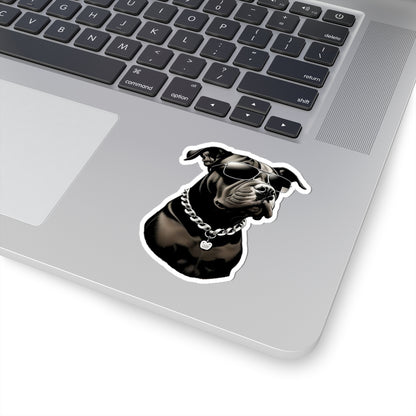 Dog with Sunglasses Stickers