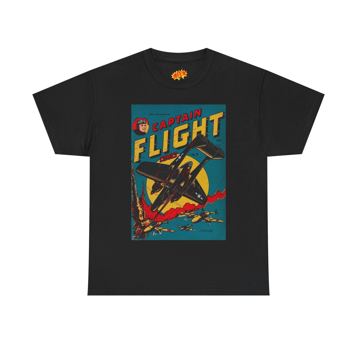 Captain Flight No. 9 Comic Tee Shirt *Multiple Colors*