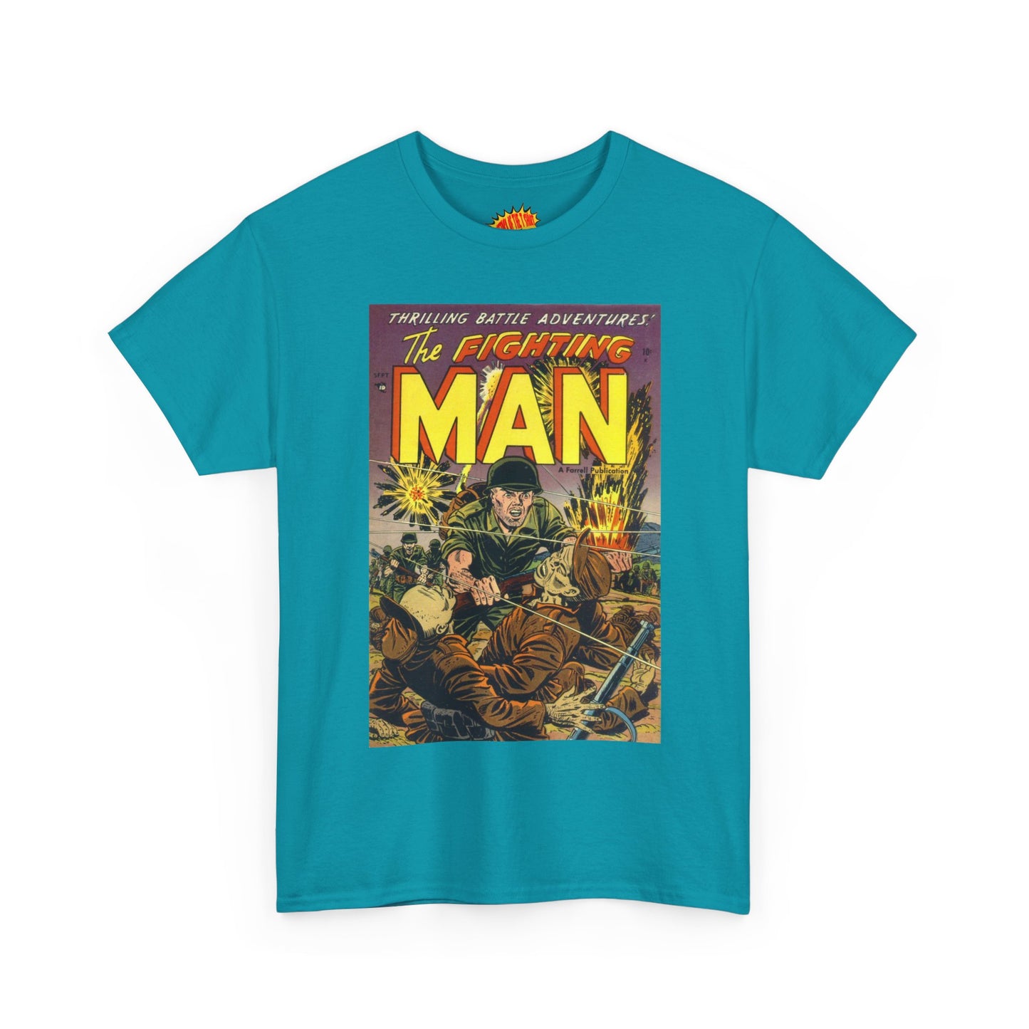 The Fighting Man September Comic Tee Shirt *Multiple Colors*