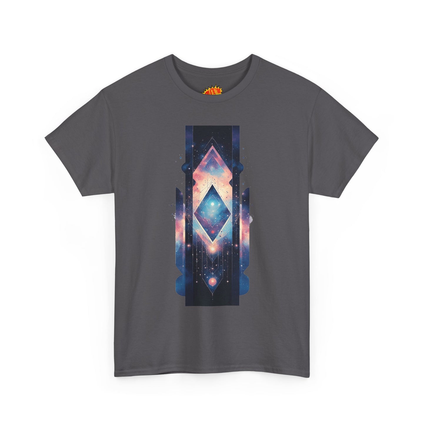 Geometric Pattern Space Nebula Graphic Art Tee Shirt *Multiple Colors*