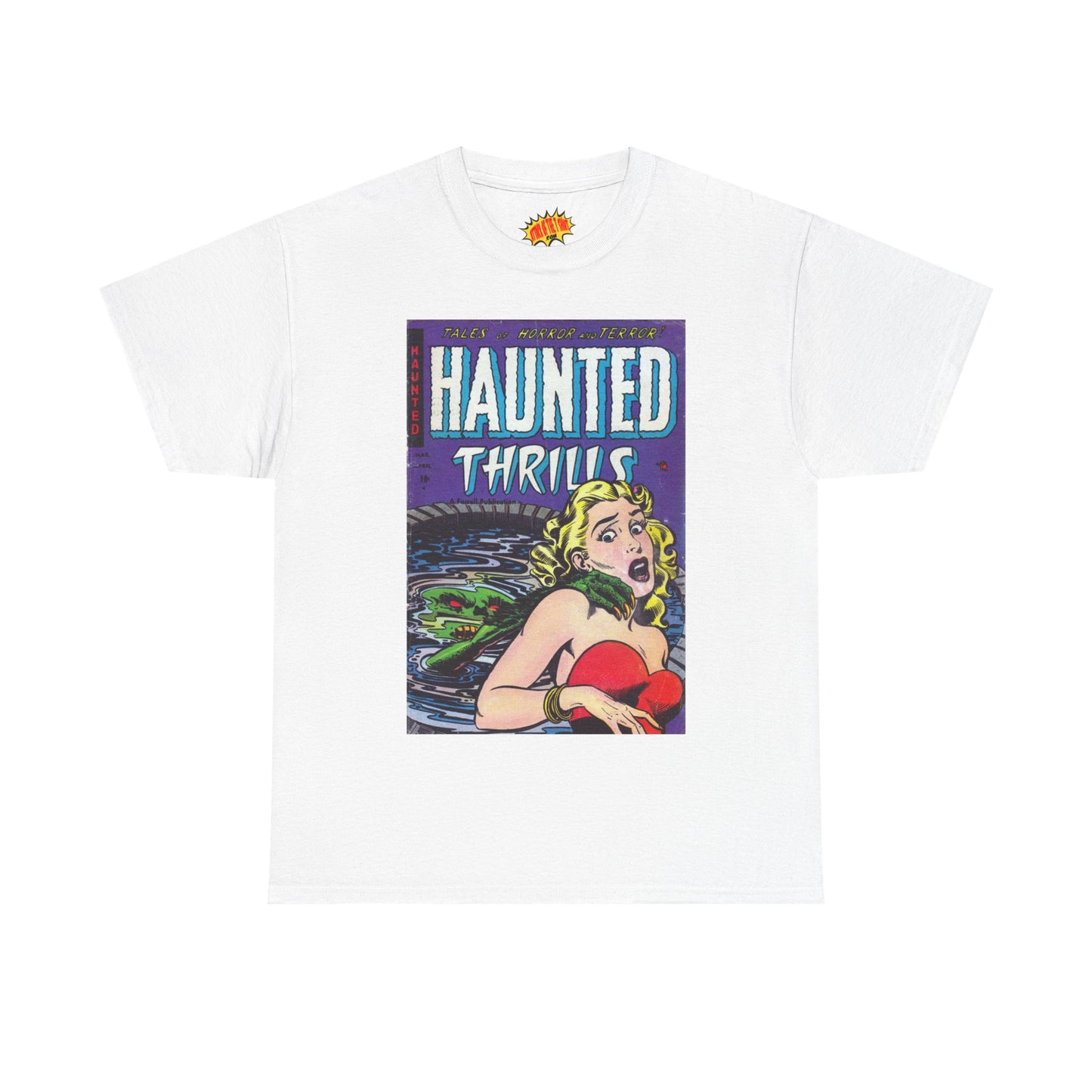 Haunted Thrills March - April Comic Tee Shirt *Multiple Colors*