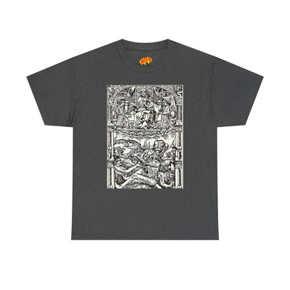 Good and Evil - Malleus Maleficarum, 1487. Heavy Cotton Tee *Many Sizes/Colors*