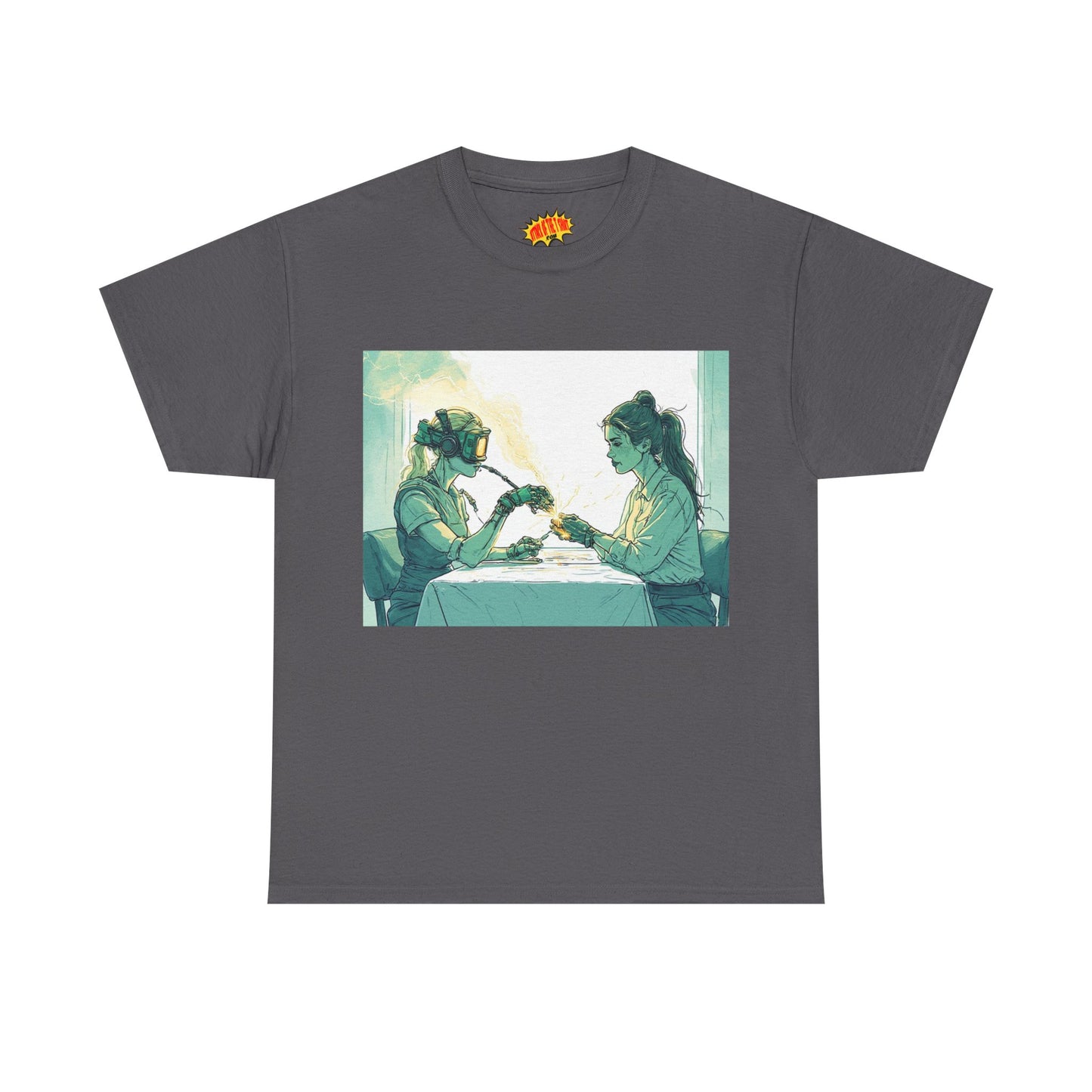 Robot Hands Manicure Scene T-Shirt *Multiple Colors*
