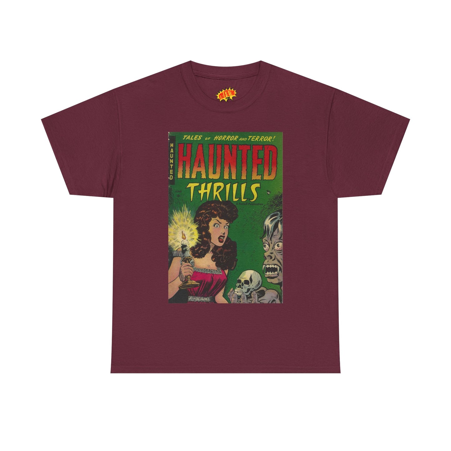 Haunted Thrills June Comic Tee Shirt *Multiple Colors*