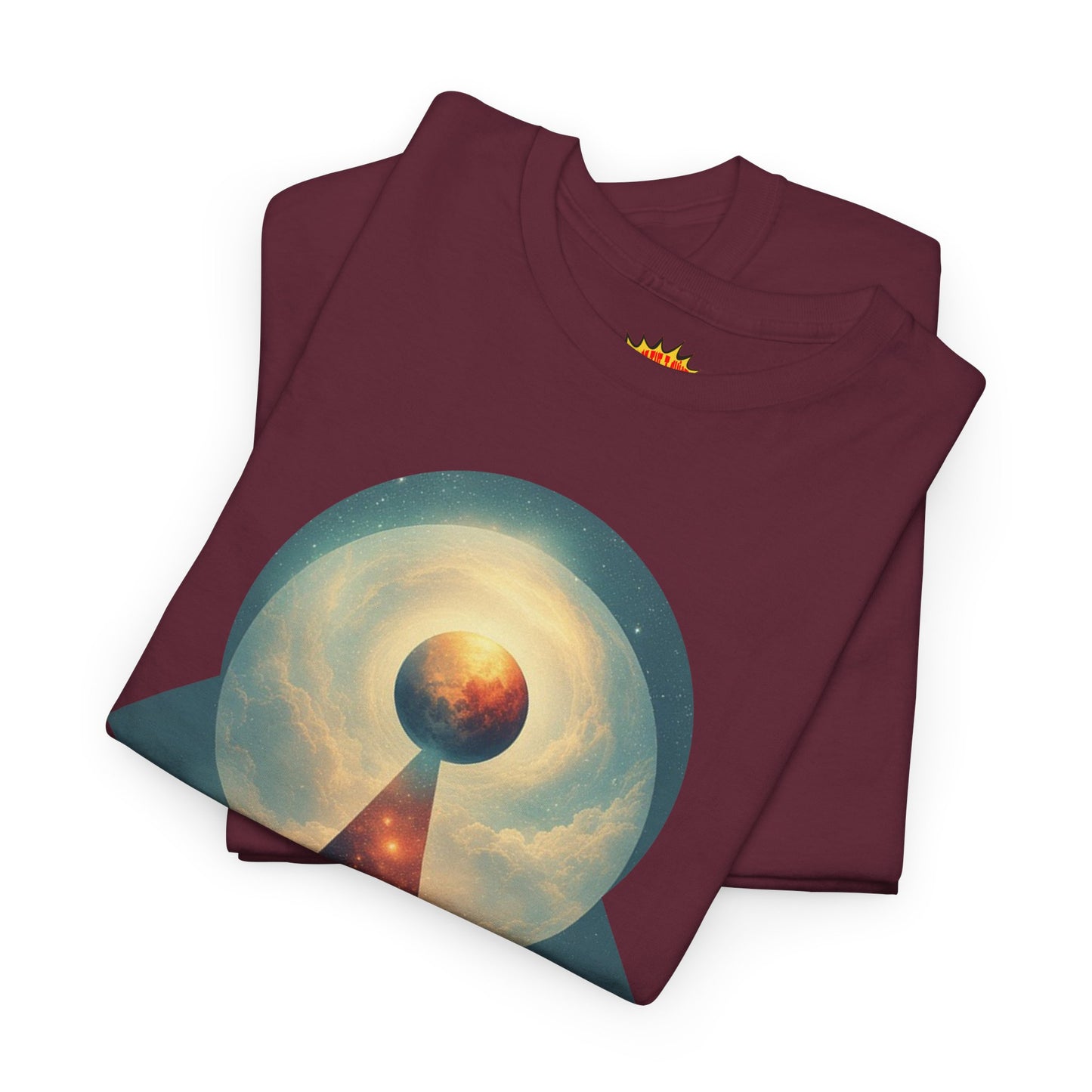 Geometric Galaxy Graphic Space Art Tee Shirt *Multiple Colors*