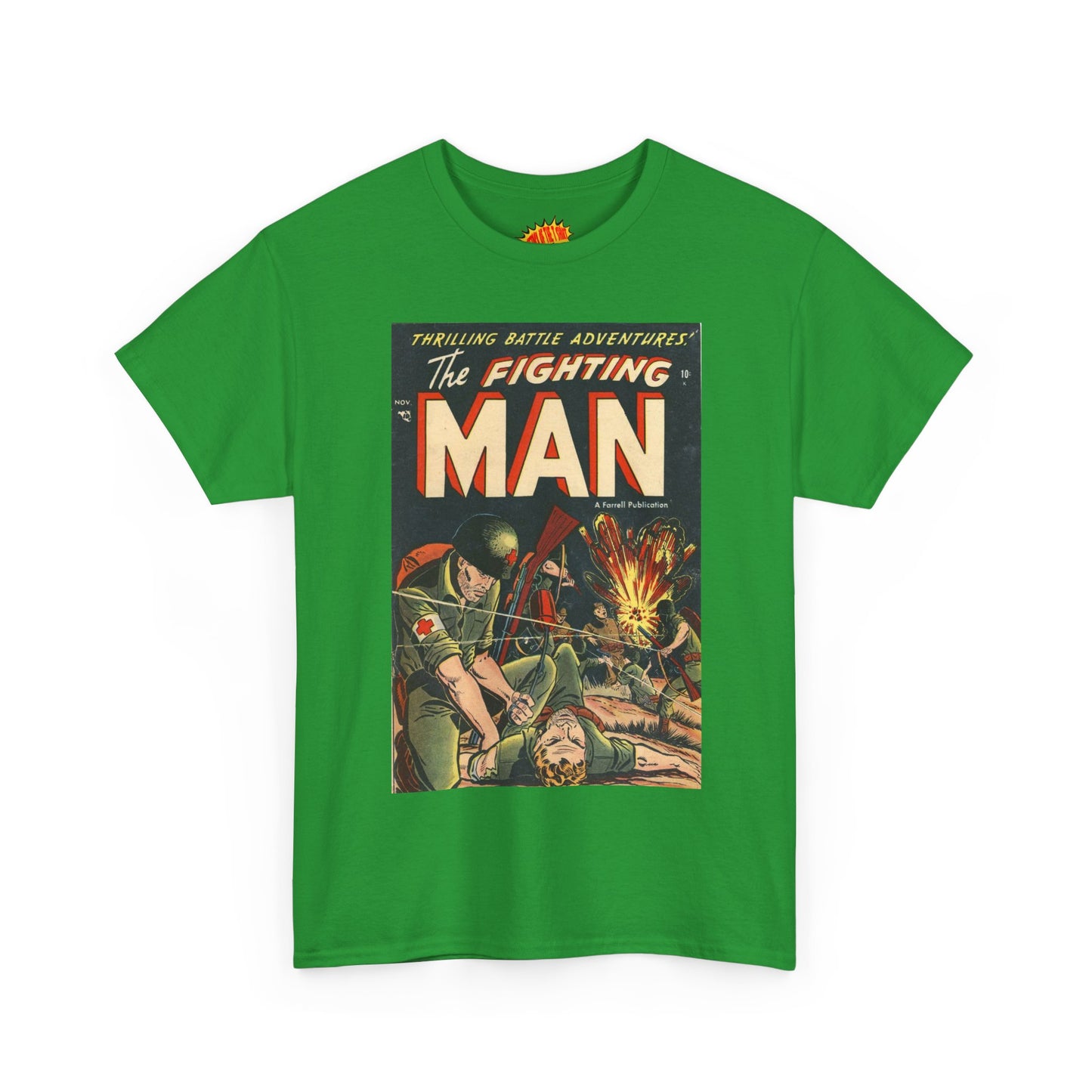 The Fighting Man November Comic Tee Shirt *Multiple Colors*