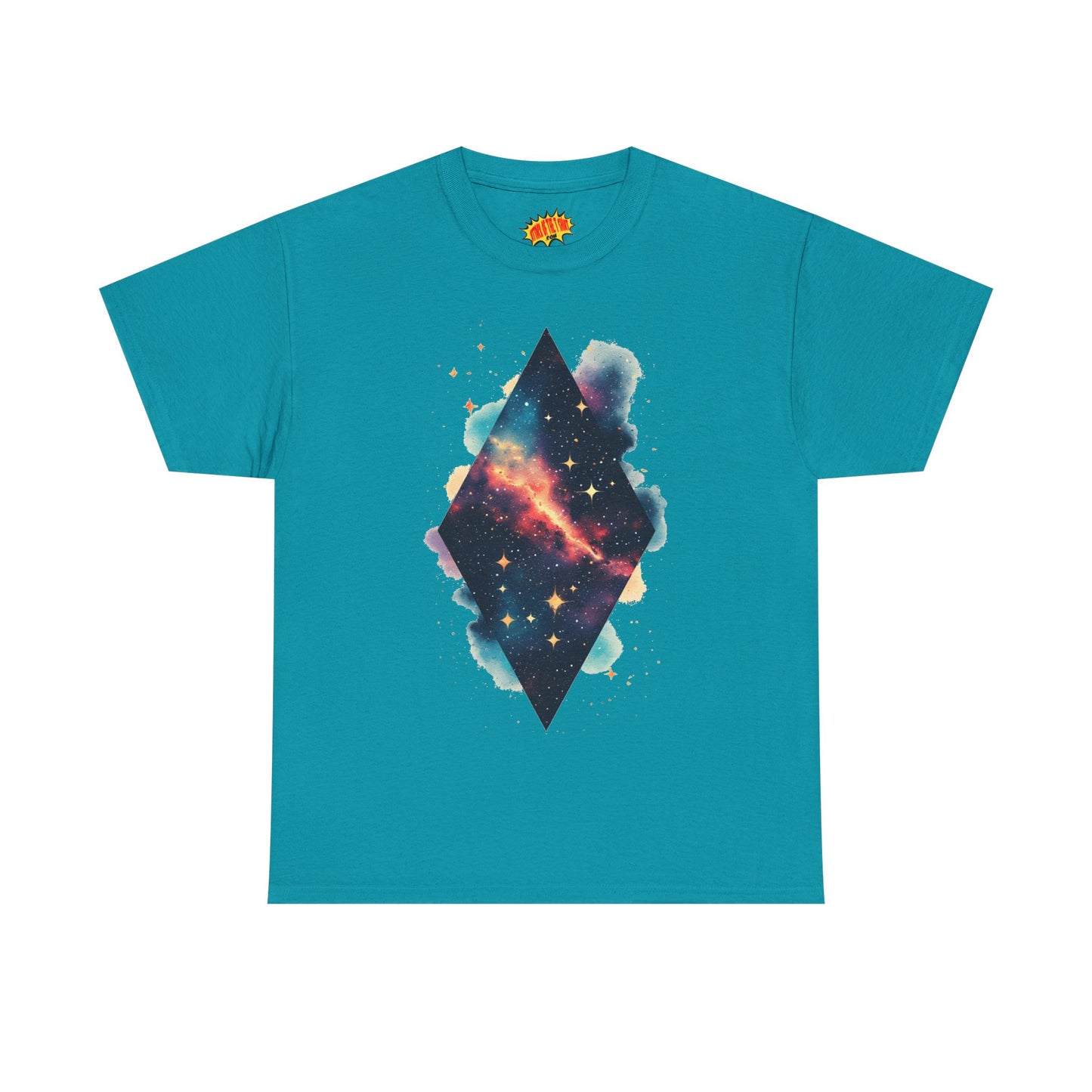 Diamond Galaxy Nebula Art Graphic Tee Shirt *Multiple Colors*