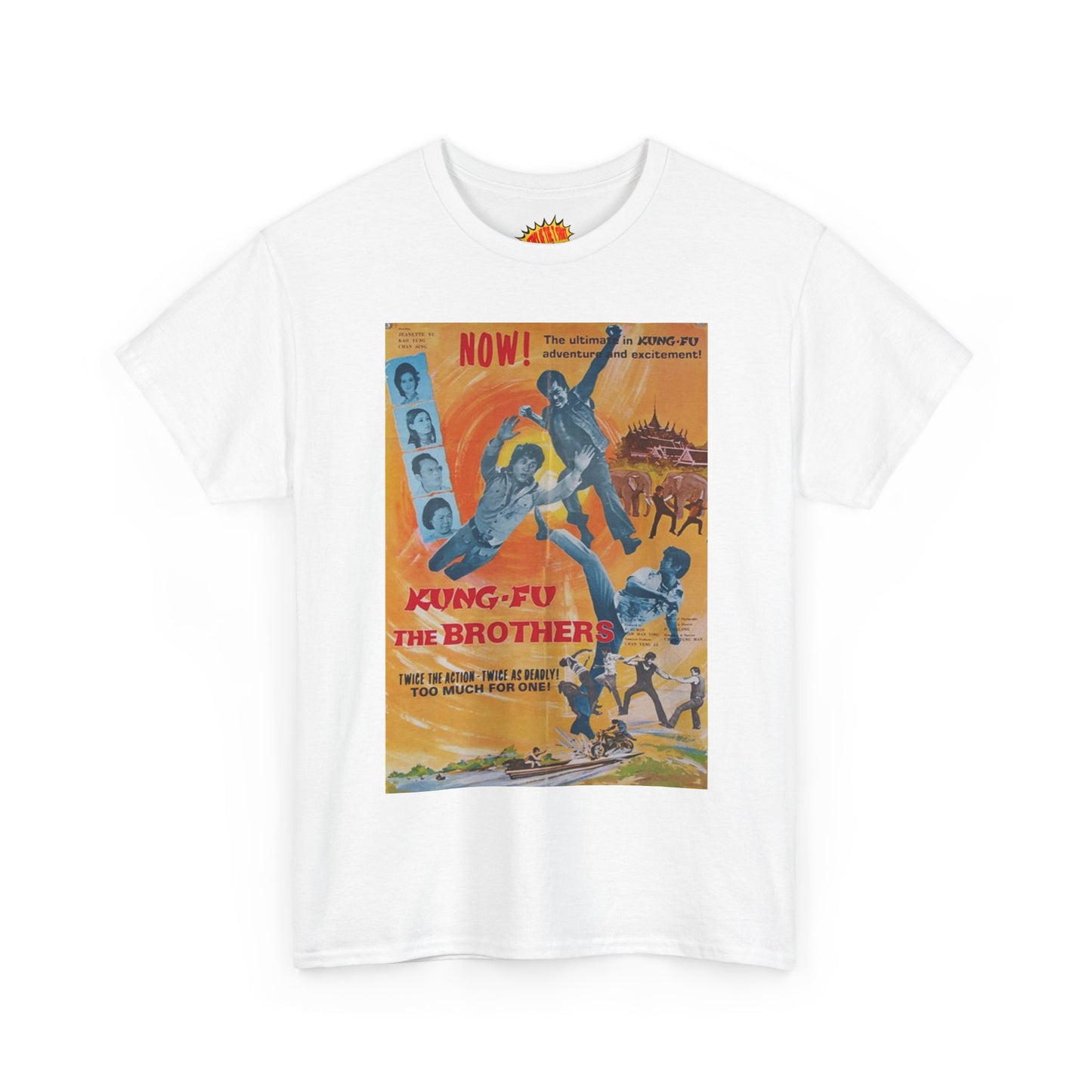 Kung Fu The Brothers Movie Poster T-Shirt *Multiple Colors*