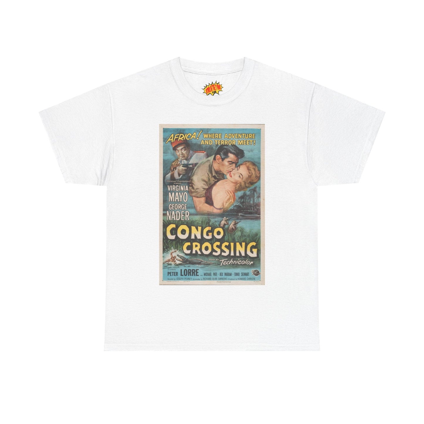 Congo Crossing Movie Poster T-Shirt *Multiple Colors*