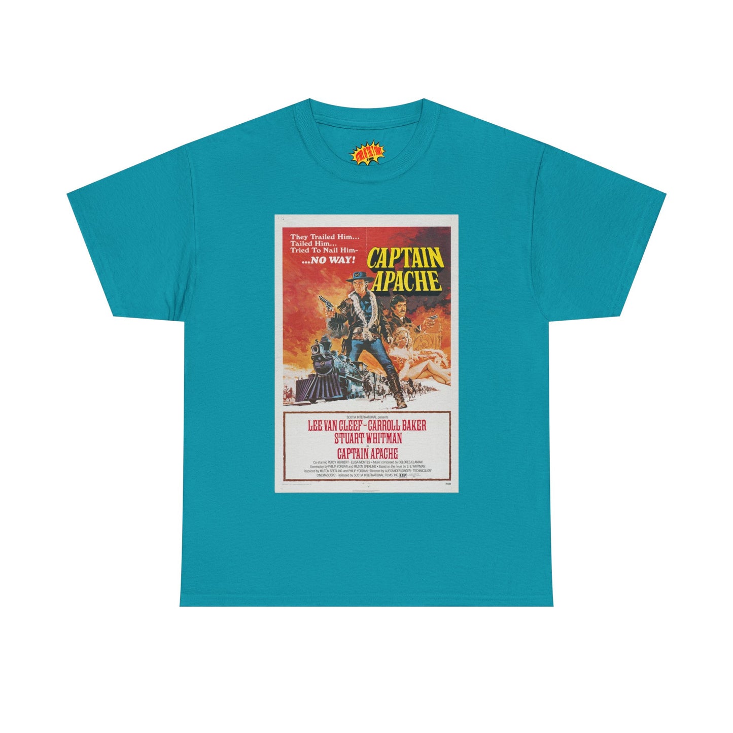 Captain Apache Movie Poster T-Shirt *Multiple Colors*