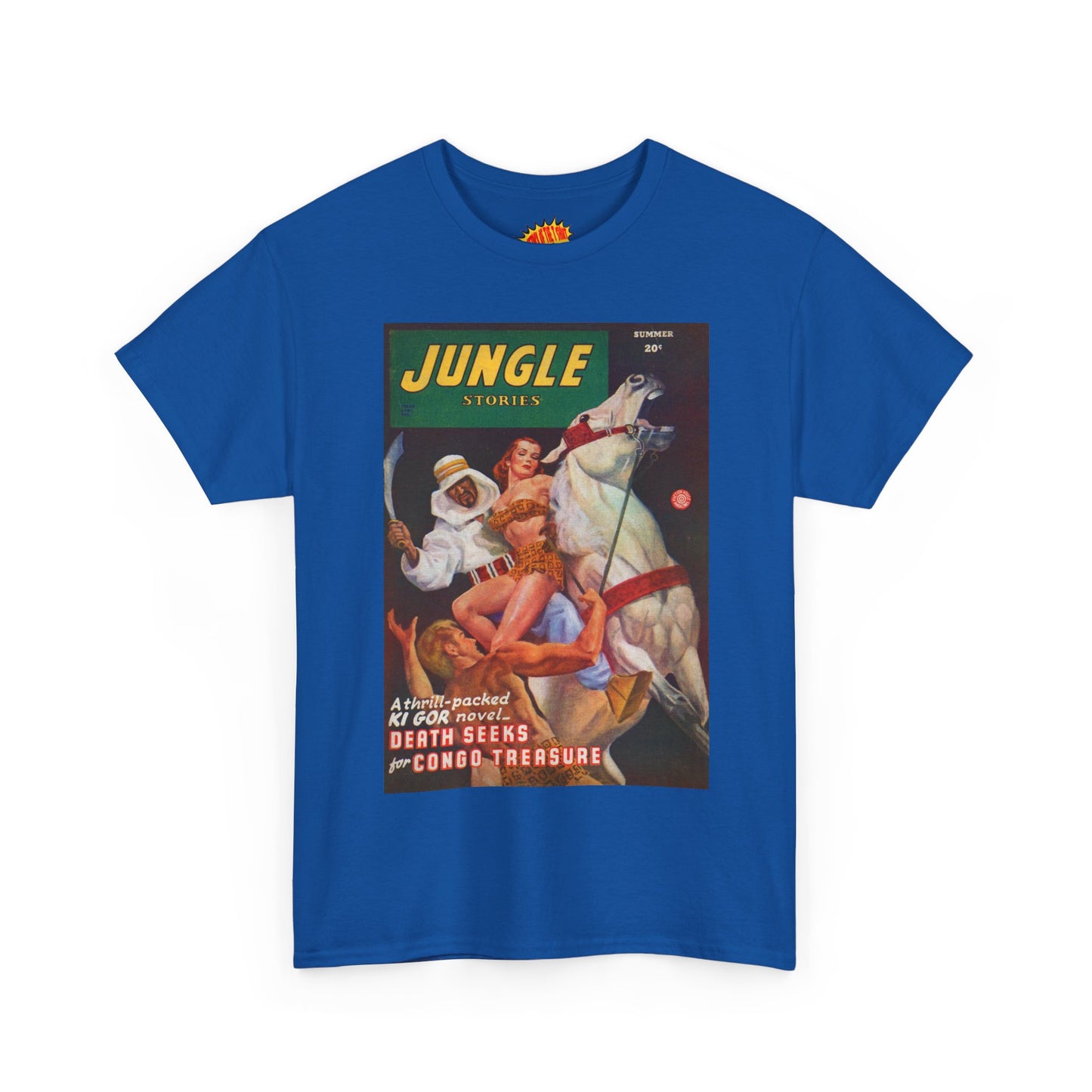 Jungle Stories Summer Comic Tee Shirt *Multiple Colors*
