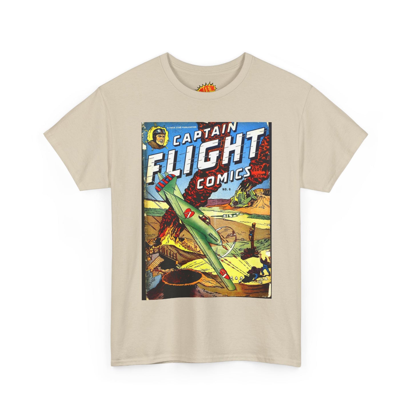 Captain Flight No. 6 Comic Tee Shirt *Multiple Colors*