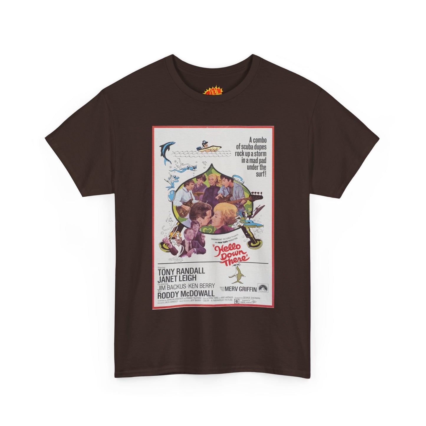 Hello Down There Movie Poster T-Shirt *Multiple Colors*