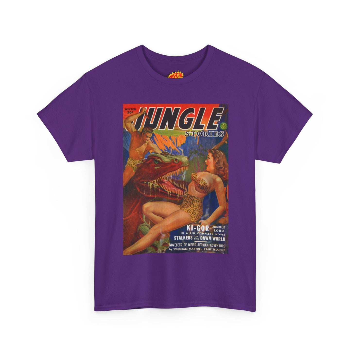 Jungle Stories Winter Comic Tee Shirt *Multiple Colors*